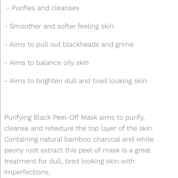 Eclat London skin purifying black peel off mask new and full size - Picture 2 of 3